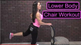 Fitness: Lower Body Chair Workout with Laura London Fitness