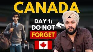  Most Important Things To Do After Landing in Canada 2024 | Your 1st Day in Canada