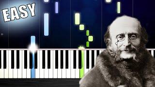 Offenbach - Can Can - EASY Piano Tutorial by PlutaX