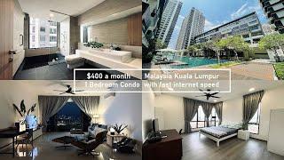 Malaysia Kuala Lumpur ONLY $400 a month Budget luxury condo Apartment good value for money