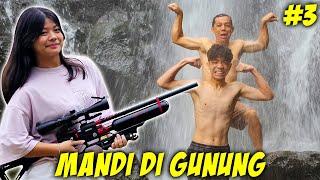 BERENANG & MANDI DI CURUG SEDINGIN ES KRIM ! 24 JAM NGINAP HOTEL GUNUNG PART 3 | Vlog Liburan CnX