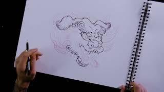 Chris Garver’s Foo Dog Tutorial | Tattoodo | Art Class