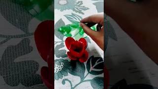 DIY red tulip # crafting #  Crafter Kashish # subscribe now # shorts
