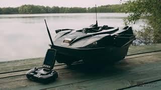 Carp Royal Leader GBE Futterboot / Bait Boat Trailer