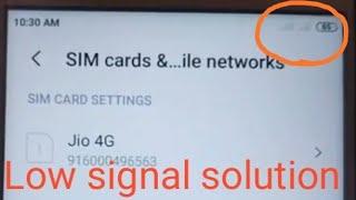 Mi Redmi Y1 Network Problem|| How To Solve No Service|| Mi Phone Signal Fault 100% Solve