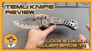 A Knife From Temu That Looks Like A Miller Bros T-1 Custom