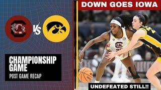 South Carolina takes down Iowa - South Carolina vs Iowa Championship game