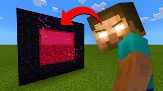 How To Make A Portal To The Herobrine Dimension in Minecraft!