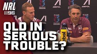 Is the series already lost for the Queensland Maroons? NRL Presser | NRL on Nine