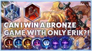 TLV Play Again - CAN I WIN A BRONZE GAME WITH ONLY ERIK?! - B2GM Season 4 2024