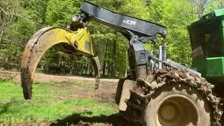 John Deere 748LII Grapple Skidder with Winch