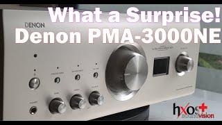 What a beauty! Denon PMA-3000NE Amplifier with Quad DAC, phono stage MM/MC, and headphone amp.