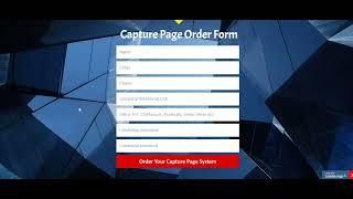 Order Capture Page