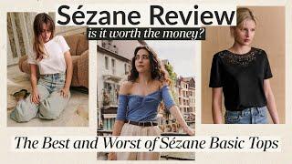 SEZANE REVIEW: The Best and Worst of Sezane Basic Tops + My Wishlist | Best Quality / Price Items