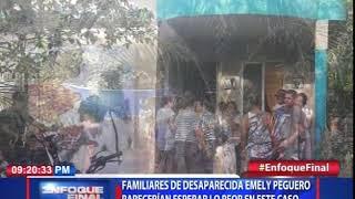 Familiares de desaparecida Emely Peguero parecerían esperar lo peor en este caso