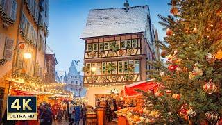 Europe's Christmas Markets 4K Walking Tour 2024