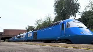 The Cornish Riviera Pullman heading back to Berwick-upon-tweed