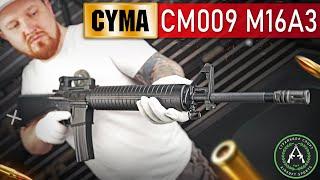 Обзор на Cyma CM009 M16A3. Страйкбольный автомат.