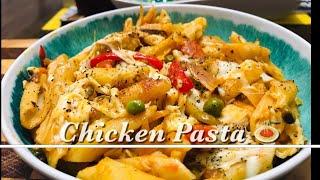 Chicken Pasta Recipe/Chicken And Vegetables #Chicken #Pasta #italianfood