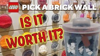 Lego Pick a Brick Wall: Is It Worth It? [Plastic Cup Version]