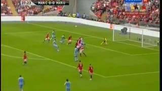 7/8/2011  Joleon Lescott 38- Manchester City  vs Manchester United