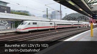 BR401 LDV (Tz 102 "Jever") am 24.10.2023 in Berlin-Ostbahnhof