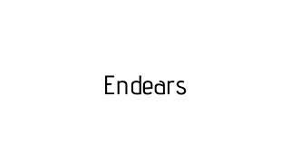 How to pronounce Endears / Endears pronunciation