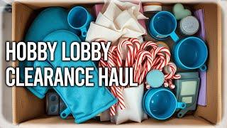 Hobby Lobby Clearance and 40 to 50% off haul