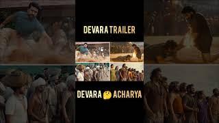 NTR Devara Trailer copy Koratala Siva Acharya Movie Ram Charan vs Jr NTR Today Talks Films #devara