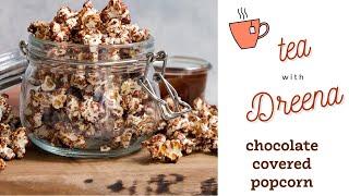 Best Chocolate Popcorn Recipe (Oil Free) - Easy & Delicious || Dreena Burton