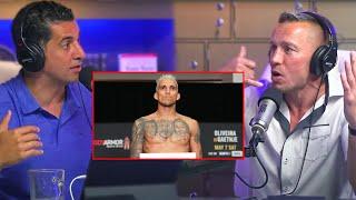 Georges St-Pierre Reacts To Charles Oliveira Being STRIPPED Of His Title For Missing Weight