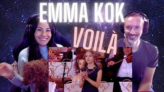 TOUCHED OUR HEARTS | Our First Time Reaction to Emma Kok - Voilà