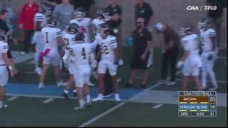 Highlights: Brown vs Rhode Island | 2024 CAA Football.