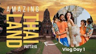 Pattaya Thailand Vlog | Day 1 | My twins first international Trip #alcazarshow #ladyboy #pattaya