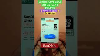 Sandisk Ultra Curve Usb 3.2 Gen 1 Pendrive Unboxing  #pendrive