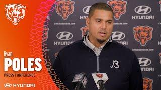 Ryan Poles year-end media availability | Chicago Bears