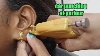 gunshot painless ear piercing/painless ear piercing/ear  piercing technique