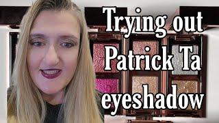 Charmakeupcorner  is live! Lunch hour trying out Patrick Ta New duo eyeshadow.  #patricktabeauty