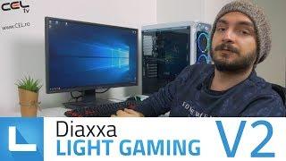 Diaxxa Light Gaming V2 3.349 lei i5-8400 with GTX 1060 6GB | CEL.ro Review