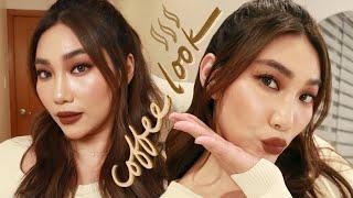 this COFFEE inspired makeup look ️ | Raiza Contawi