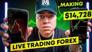 Making $14,728 Trading My Insane Forex Scalping Strategy | Part 2