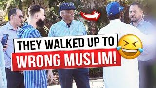 ️ 2 vs 2 Debate!! Jehovah Witness CHRISTIANS Meets the Wrong Muslim and RUN‼️