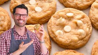 Amazing White Chocolate Chip Cookies | Preppy Kitchen