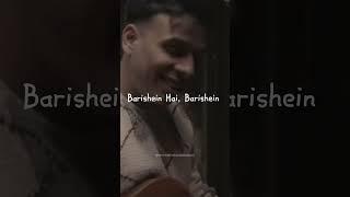 Anuv Jain - Baarishein Acoustic Cover Lyrics Video Whatsapp Status #shorts #edits #fypシ #india