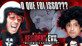 O QUE FOI ISSO? Resident Evil: Bem-Vindo a Raccoon City Reação ao Trailer 1 Irmãos Piologo Filmes