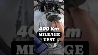 400km Mileage Test of ​⁠@royalenfield Himalayan450. #himalayan #twenty3rides