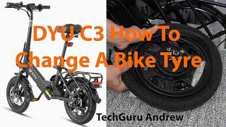 DYU C3 How To Change A Bike Tyre