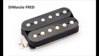 9 humbuckers shootout: Burstbucker, JB, SSH+, HFS alnico 5, FRED, Norton, 498T, IbzUSA F1, V6