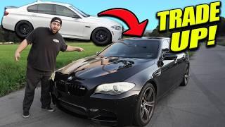 I Traded My $8,000 BMW For An F10 M5! (Trade-Up Challenge)