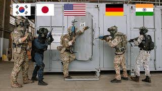 South Korean, Japanese, US, German, and Indian SOF conduct VBSS training | RIMPAC 2022